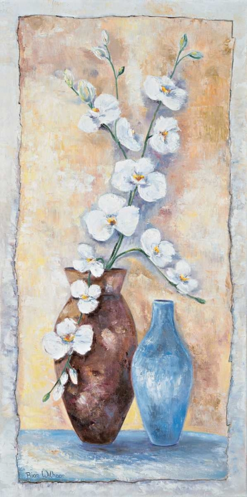 Orchid composition I art print by Rian Withaar for $57.95 CAD