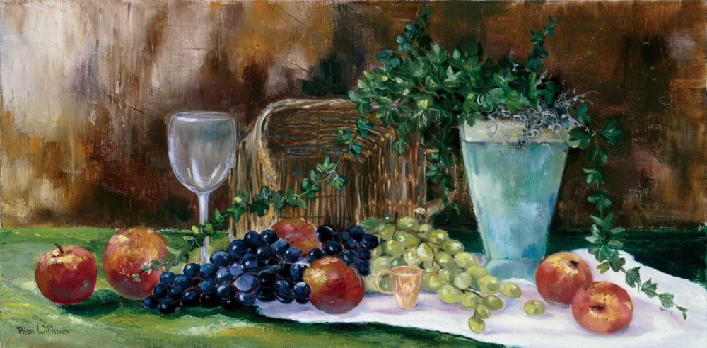 Breakfast grapes art print by Rian Withaar for $57.95 CAD