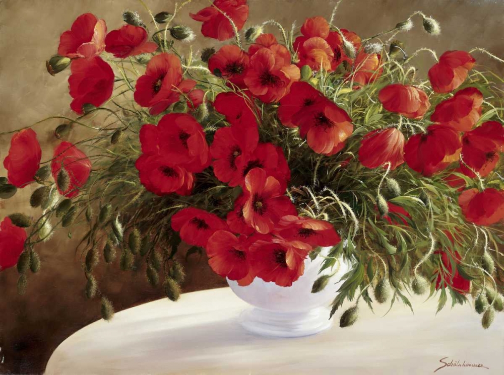 A lovely bouquet art print by Heinz Scholnhammer for $57.95 CAD