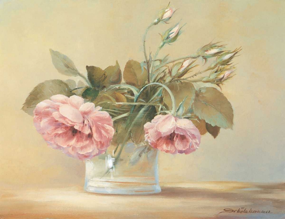 Spring roses art print by Heinz Scholnhammer for $57.95 CAD