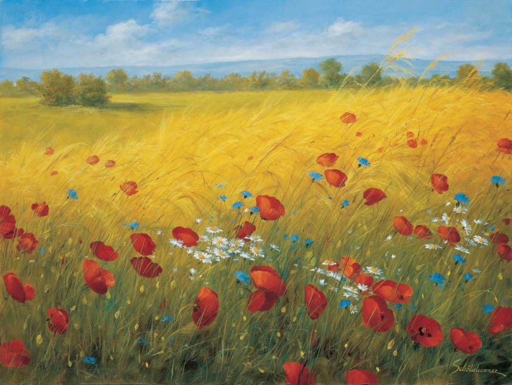 Sparkling field I art print by Heinz Scholnhammer for $57.95 CAD