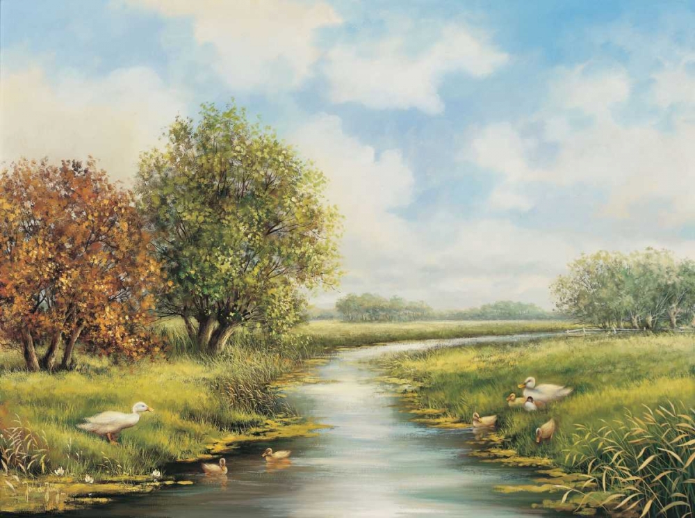 A natural harmony art print by Johan de Jong for $57.95 CAD