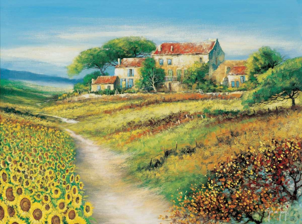 A path of promise art print by Johan de Jong for $57.95 CAD