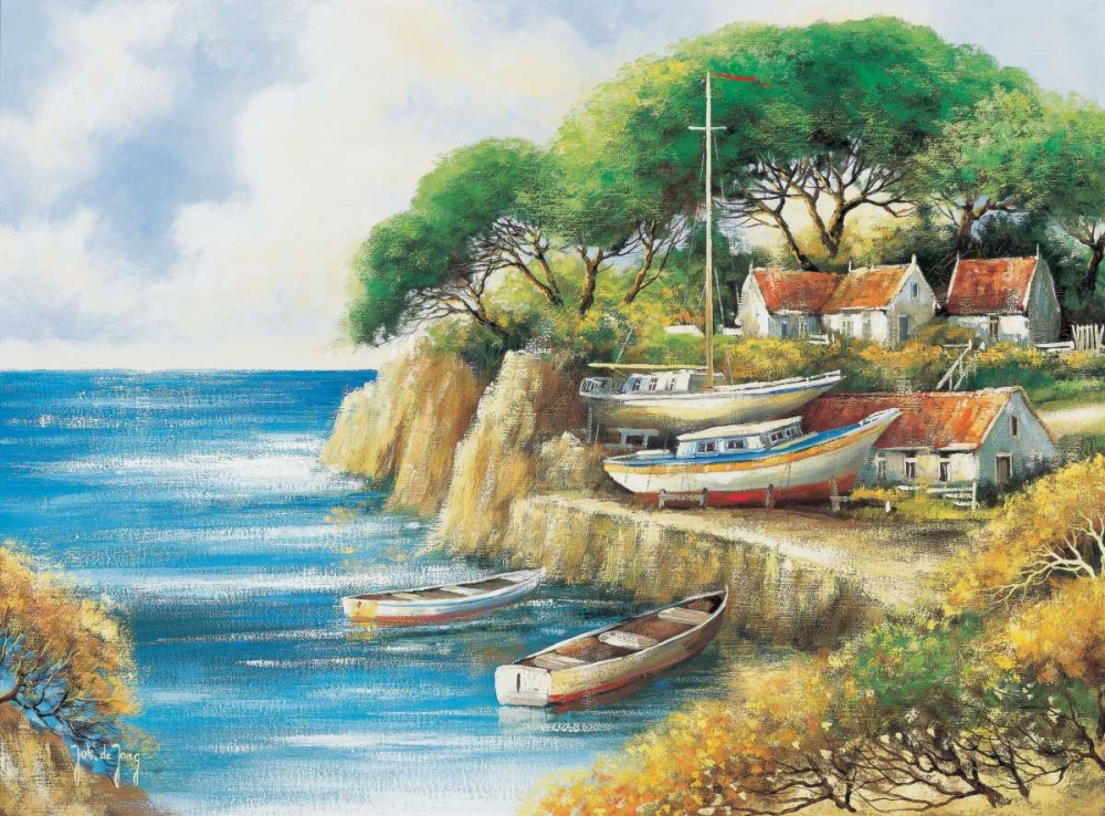 A sailors tranquillity art print by Johan de Jong for $57.95 CAD