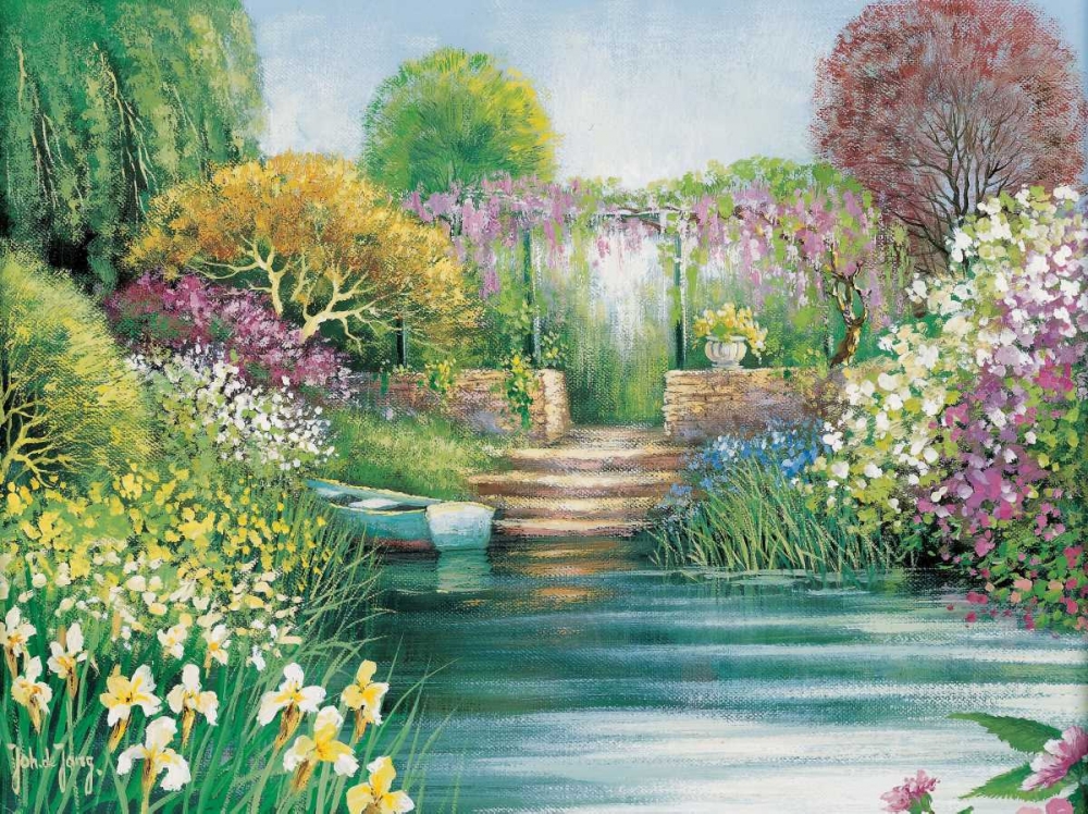 Memories of Giverny II art print by Johan de Jong for $57.95 CAD