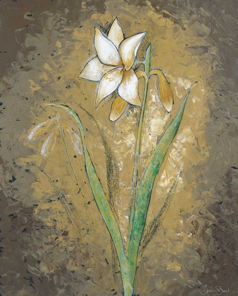 Dark side of a Lily art print by Julia Bonet for $57.95 CAD