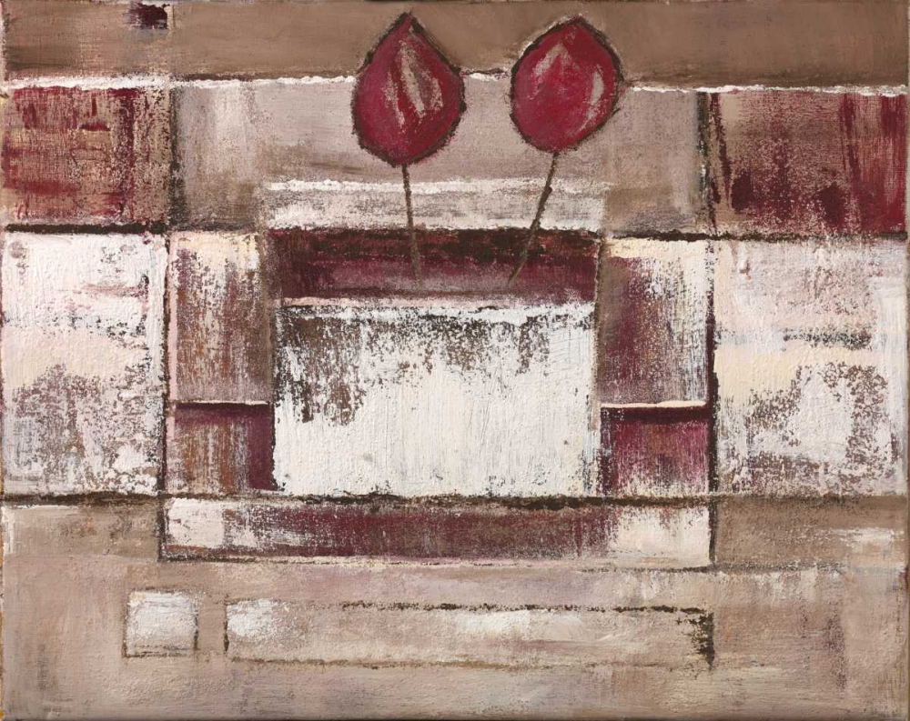 Floral set I art print by Kristel Peters for $57.95 CAD