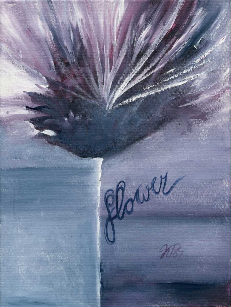 Purple bleu II art print by Kristel Peters for $57.95 CAD