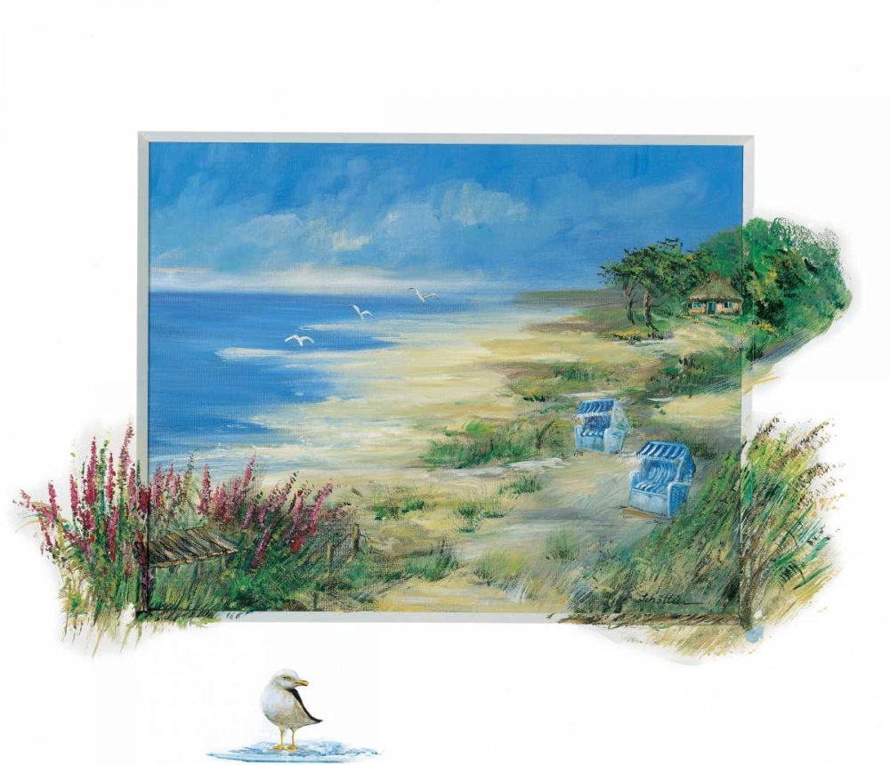 Ostseekuste II art print by Katharina Schottler for $57.95 CAD