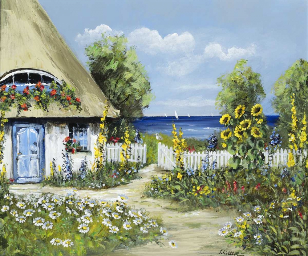 Welcome at our place art print by Katharina Schottler for $57.95 CAD