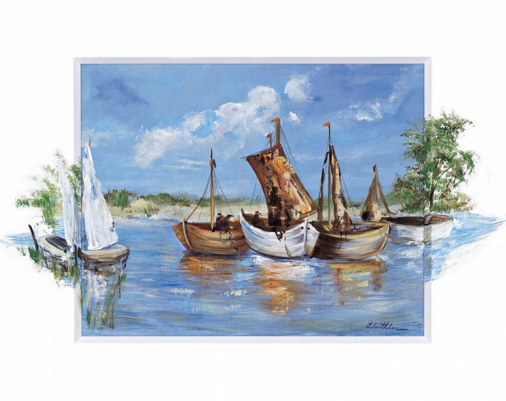 Peaceful scene art print by Katharina Schottler for $57.95 CAD