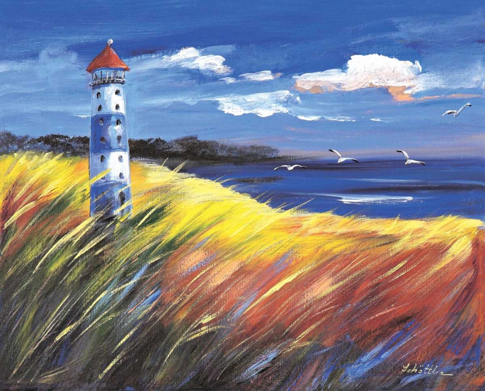 Lighthouse I art print by Katharina Schottler for $57.95 CAD