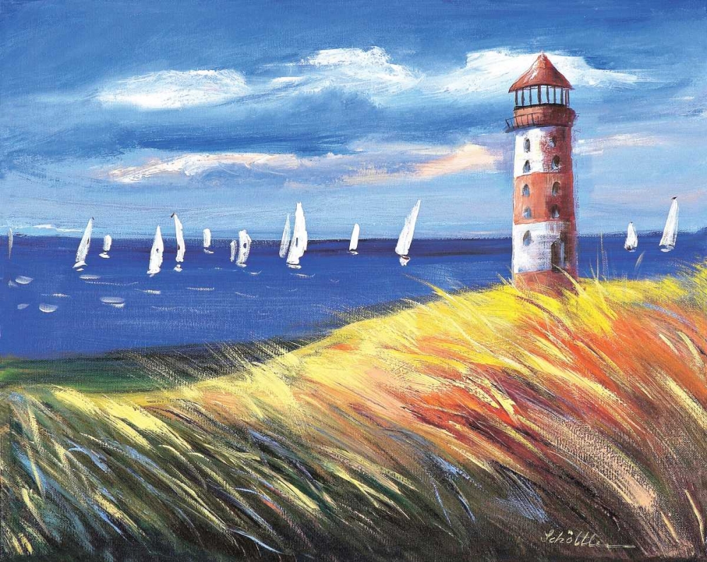 Lighthouse II art print by Katharina Schottler for $57.95 CAD