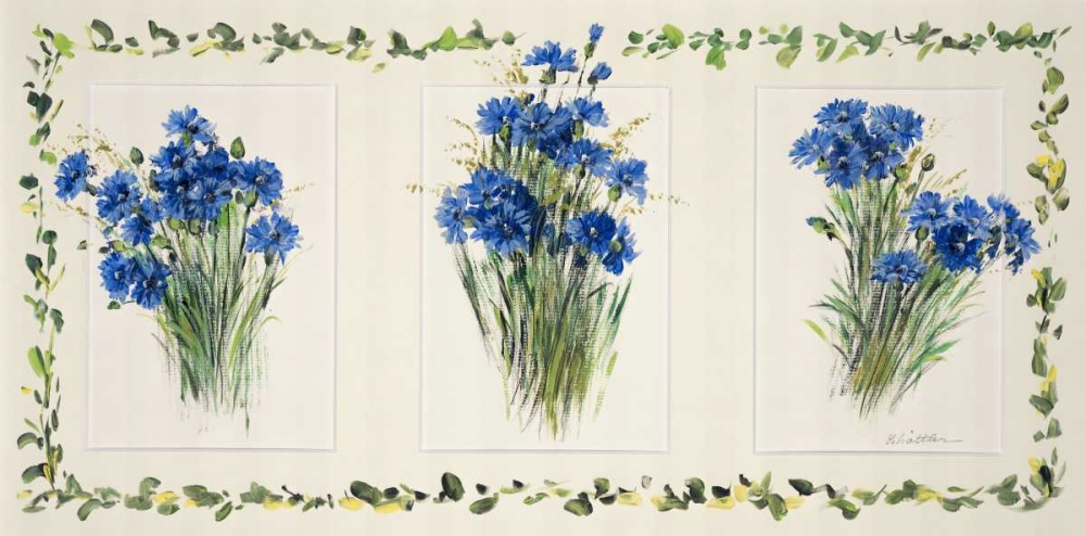 Deco Floral II art print by Katharina Schottler for $57.95 CAD