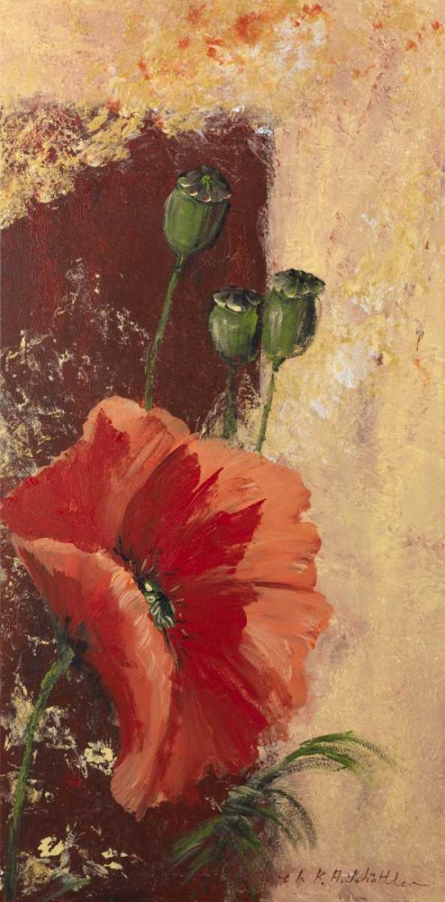Redfloral III art print by Katharina Schottler for $57.95 CAD