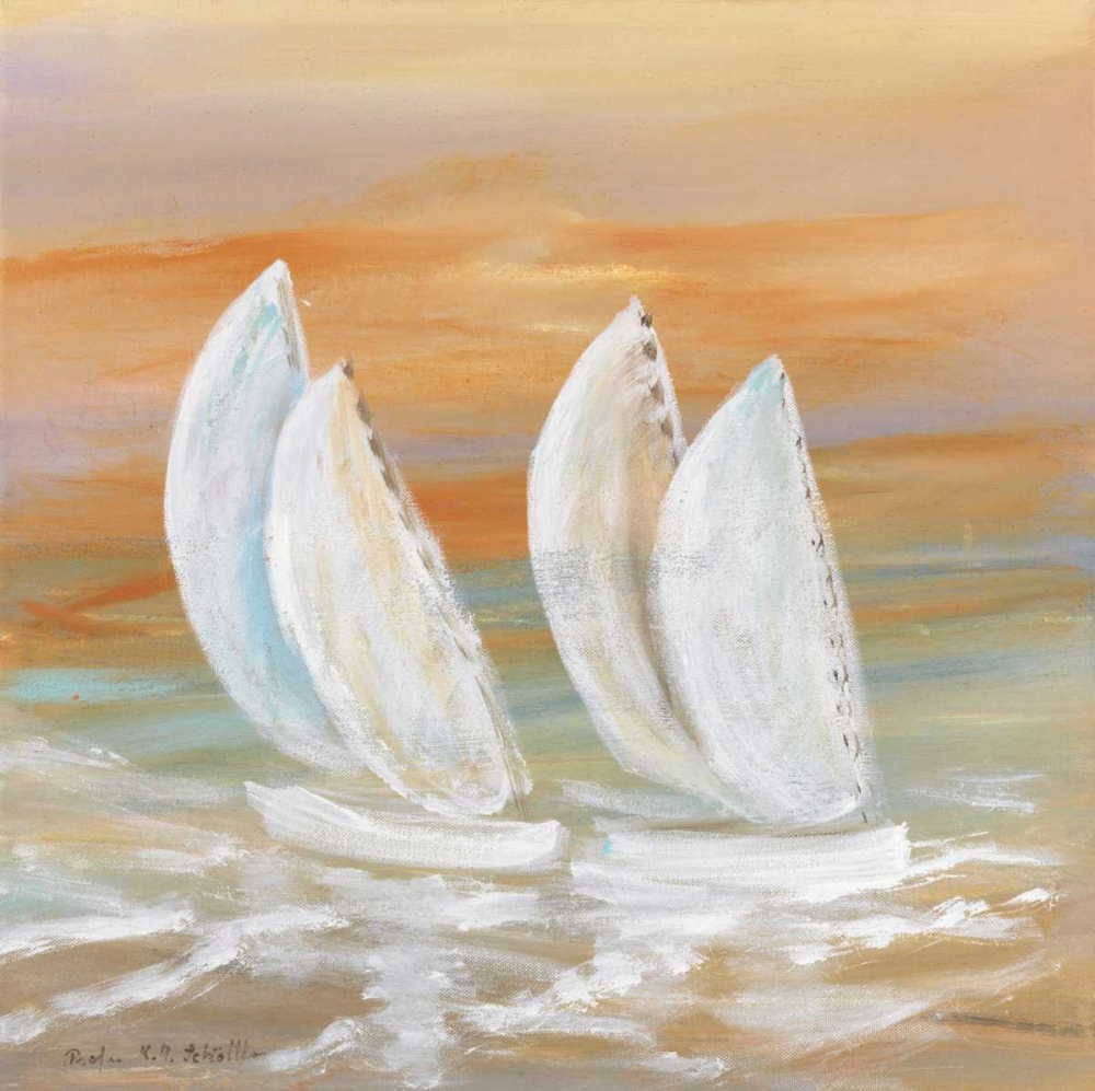 Sailing II art print by Katharina Schottler for $57.95 CAD