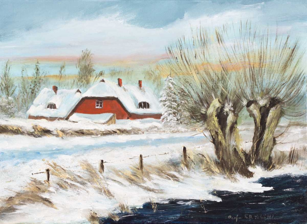 Winter I art print by Katharina Schottler for $57.95 CAD