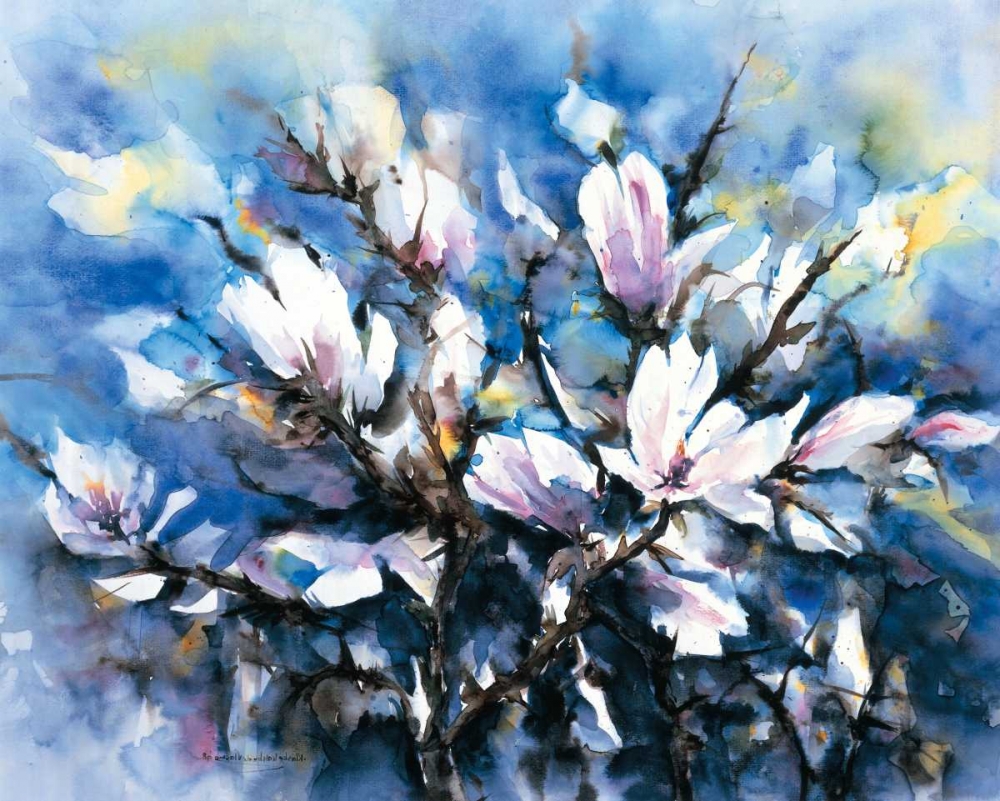 Magnolia art print by Klaske Kalsbeek-Vlasma for $57.95 CAD