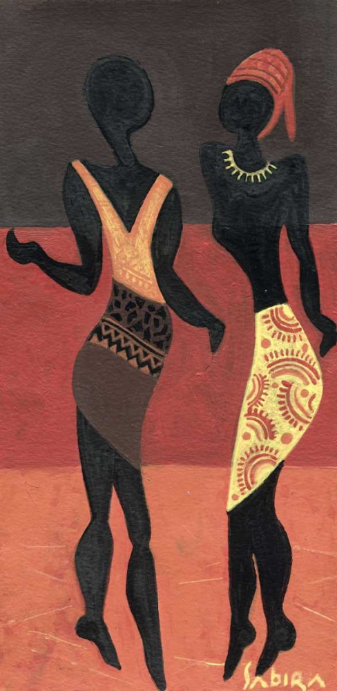 Afric figura I art print by Sabira Manek for $57.95 CAD