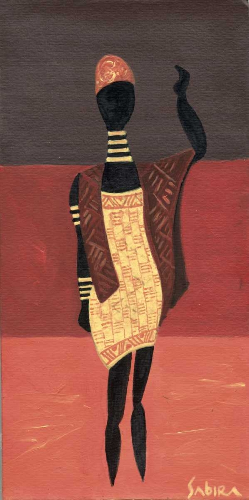 Afric figura II art print by Sabira Manek for $57.95 CAD