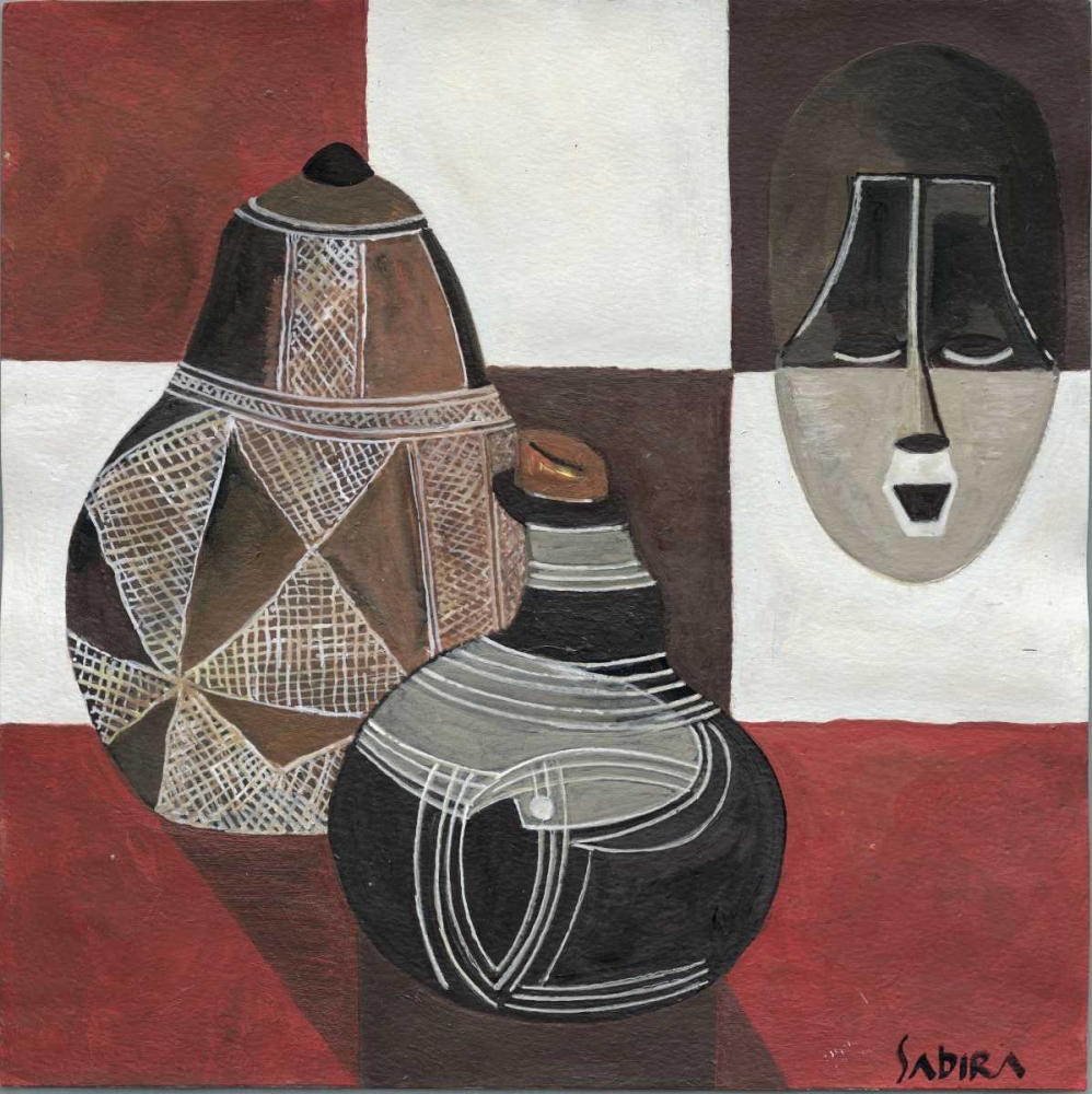 Africa sybol art print by Sabira Manek for $57.95 CAD