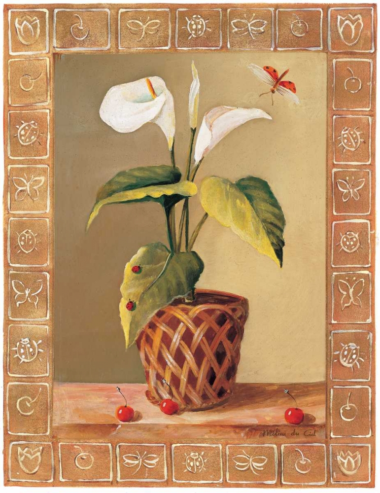 L Arum art print by Milieu du Ciel for $57.95 CAD