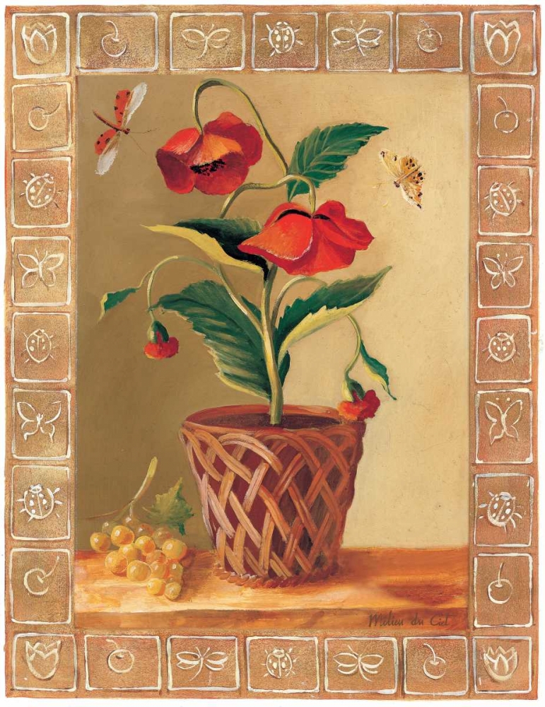 Le Coquelicot art print by Milieu du Ciel for $57.95 CAD