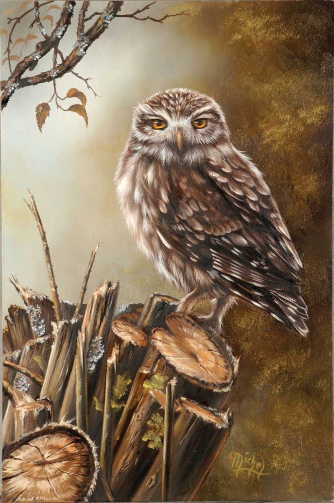 Sleeping bird art print by Michel Schutte for $57.95 CAD