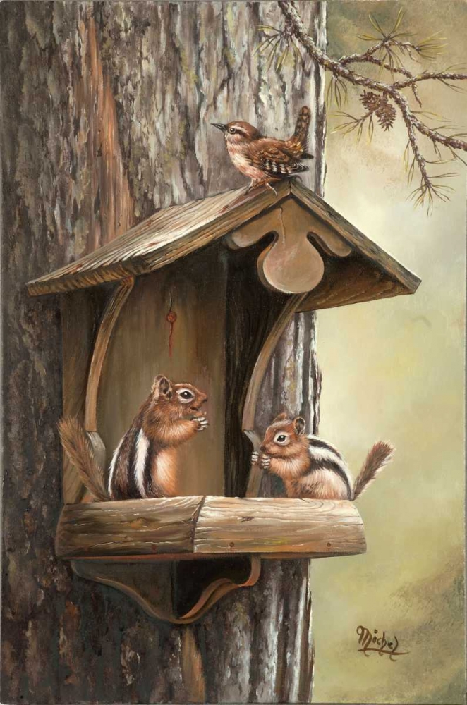 At Home art print by Michel Schutte for $57.95 CAD