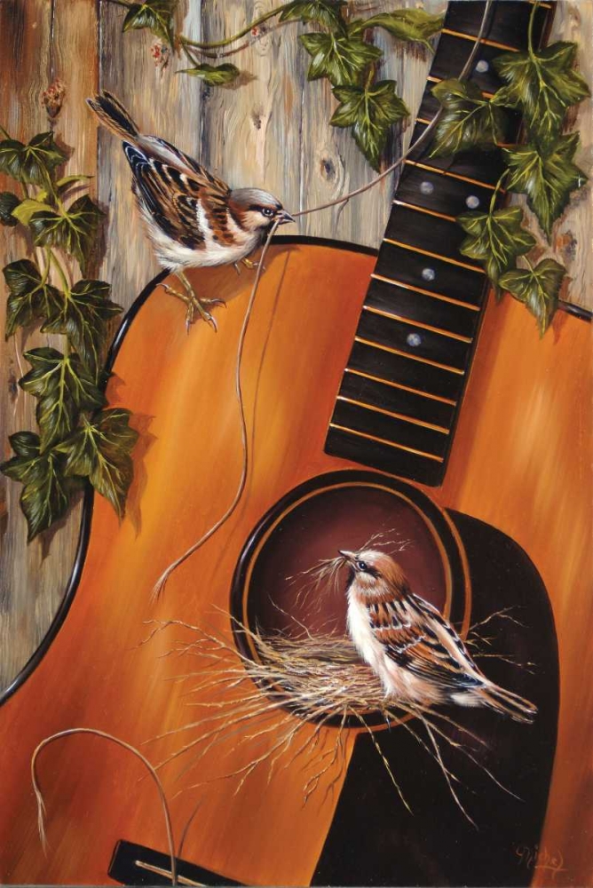 Music House art print by Michel Schutte for $57.95 CAD