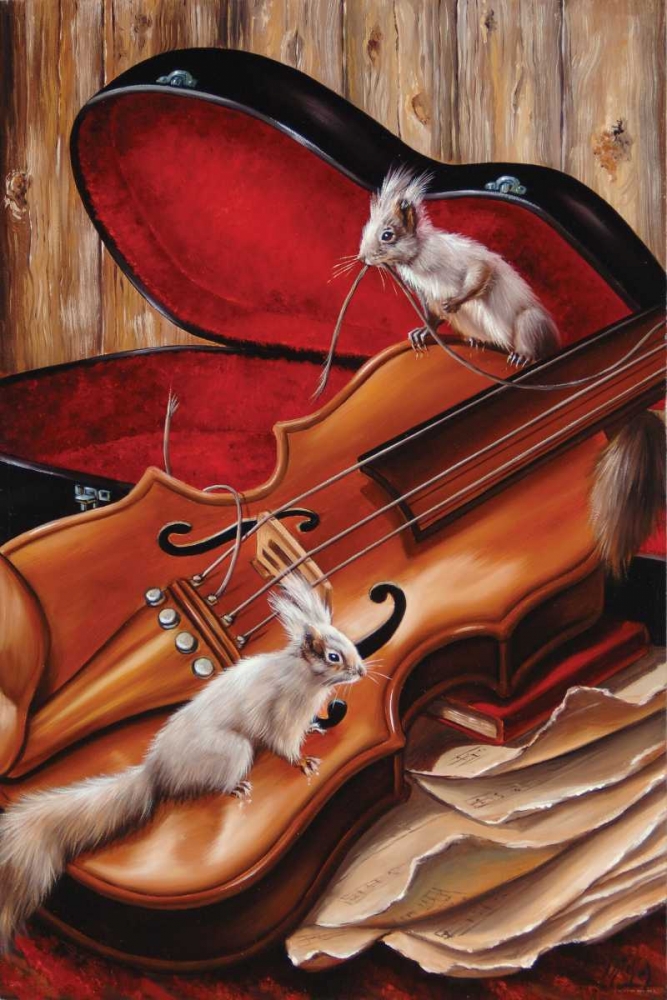 Musica House art print by Michel Schutte for $57.95 CAD