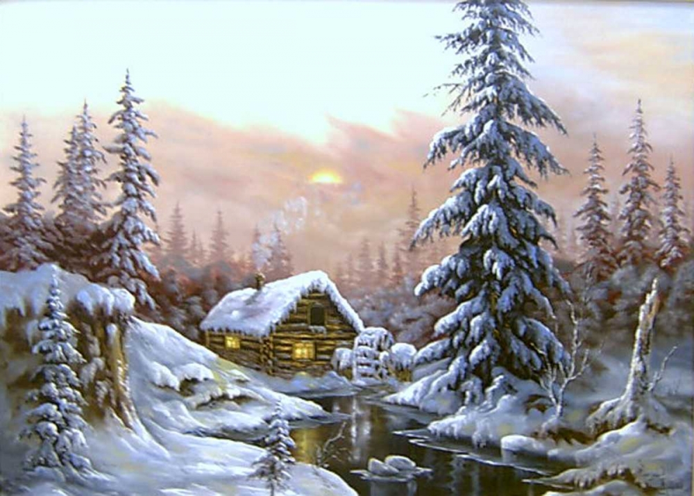 Nochy Rozdestva art print by Najgyonov Vlagyislav for $57.95 CAD