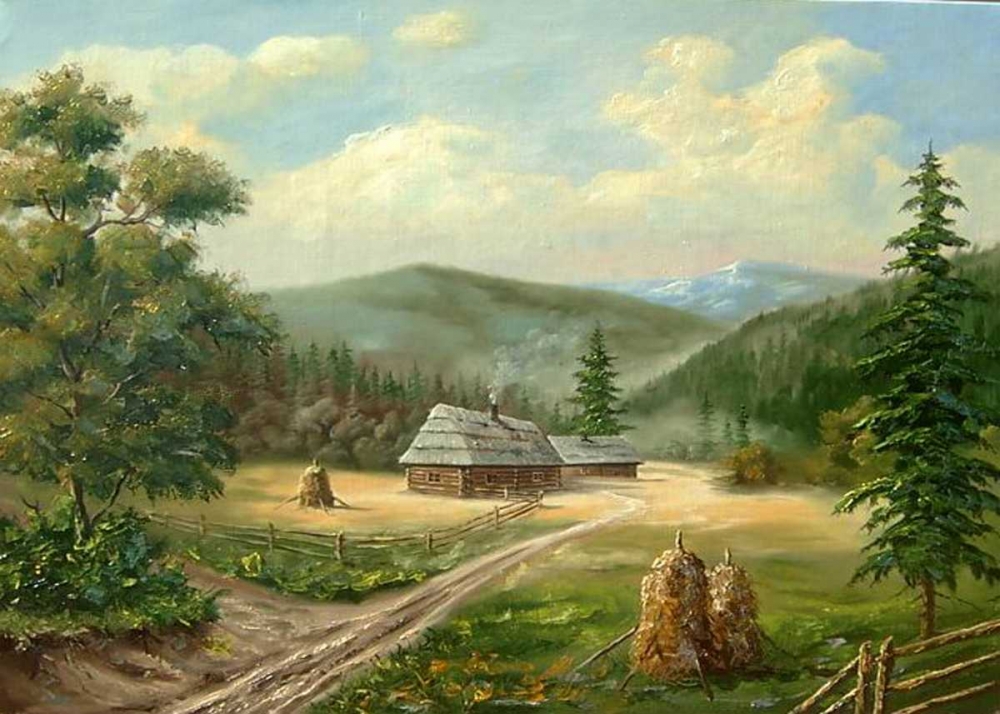 Rodnie Gori art print by Najgyonov Vlagyislav for $57.95 CAD