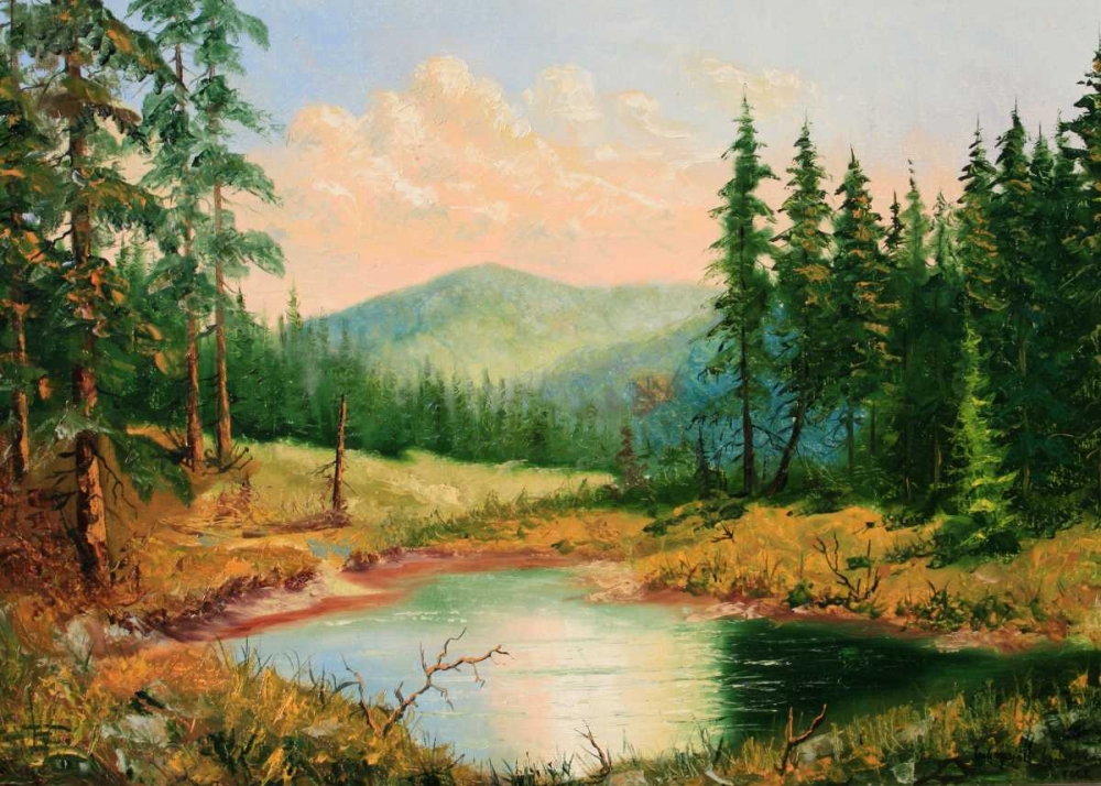 Gornoe Ozero art print by Najgyonov Vlagyislav for $57.95 CAD