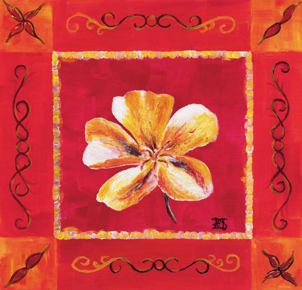 Retro Orange I art print by Pascalle van Aanholt for $57.95 CAD