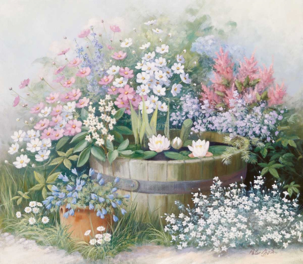 Water-lilies art print by Peter Motz for $57.95 CAD