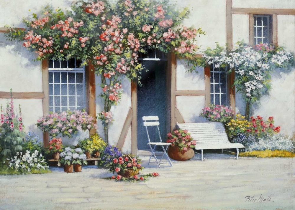 Pretty in pink art print by Peter Motz for $57.95 CAD