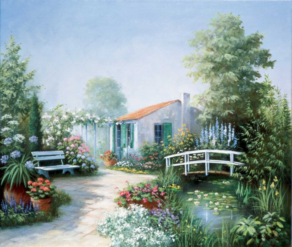 Beyond the bridge art print by Peter Motz for $57.95 CAD