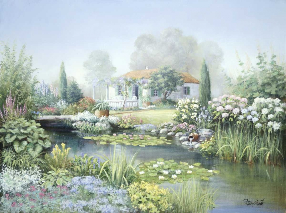 Treasure garden art print by Peter Motz for $57.95 CAD