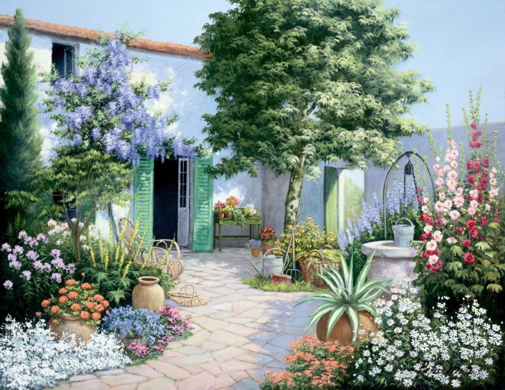 A little bit of paradise art print by Peter Motz for $57.95 CAD