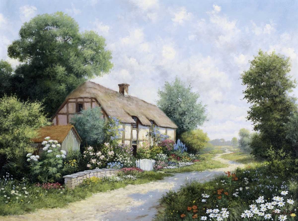 The country house art print by Peter Motz for $57.95 CAD