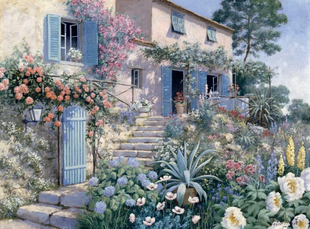 Stairs toâ€¦ art print by Peter Motz for $57.95 CAD