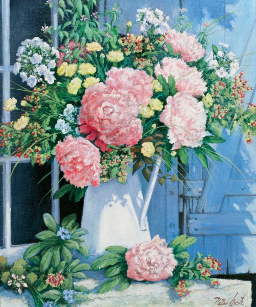 Peonies art print by Peter Motz for $57.95 CAD