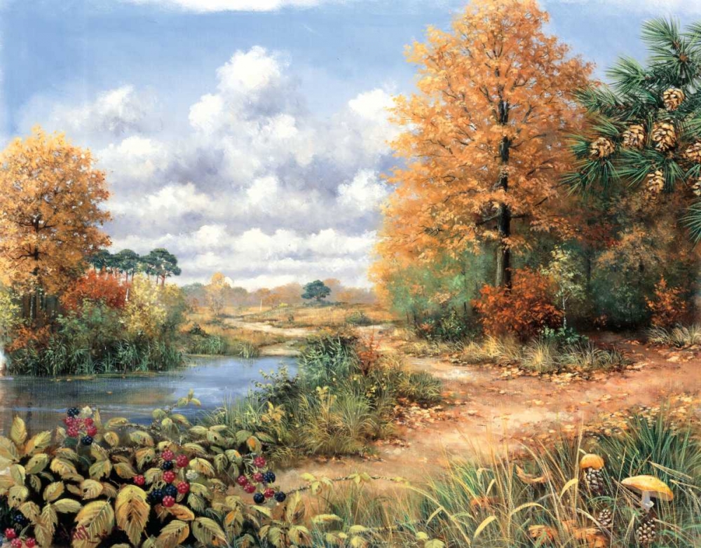 Autumn time art print by Peter Motz for $57.95 CAD