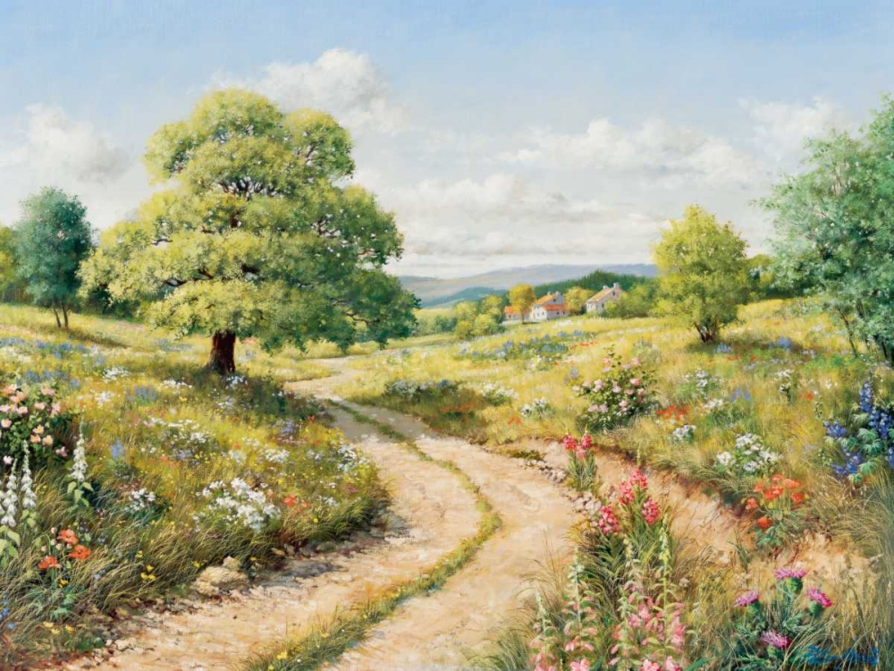 A path to peace art print by Peter Motz for $57.95 CAD