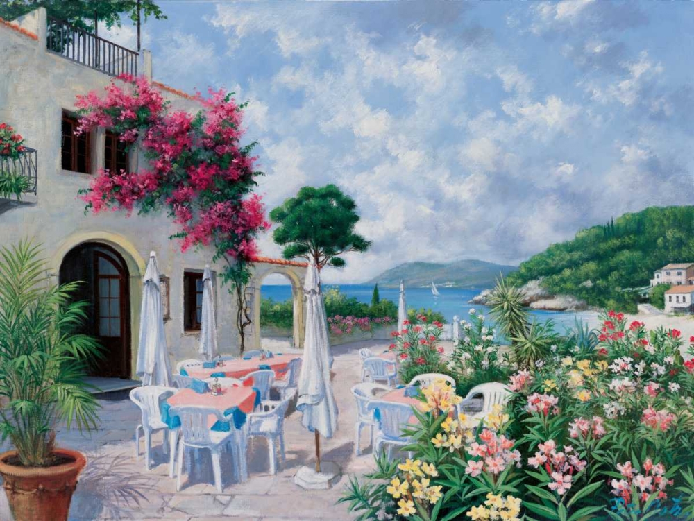Ocean terrace art print by Peter Motz for $57.95 CAD