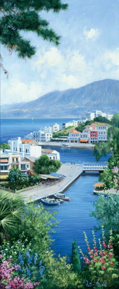 A view over Mykonos art print by Peter Motz for $57.95 CAD