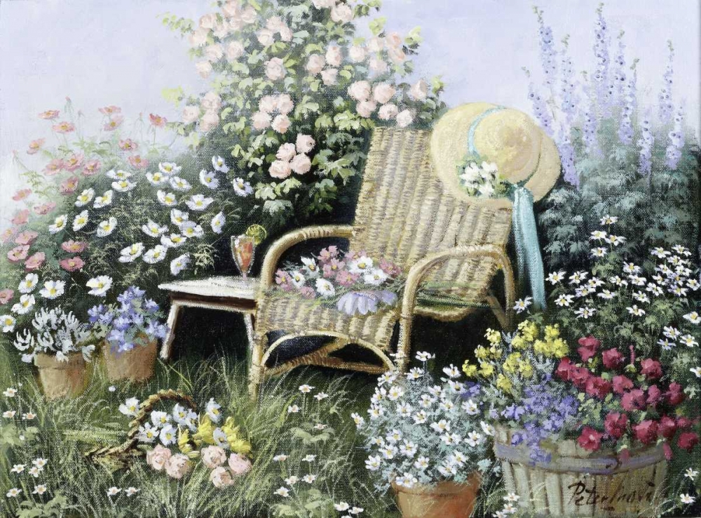 Chair of love art print by Peter Motz for $57.95 CAD