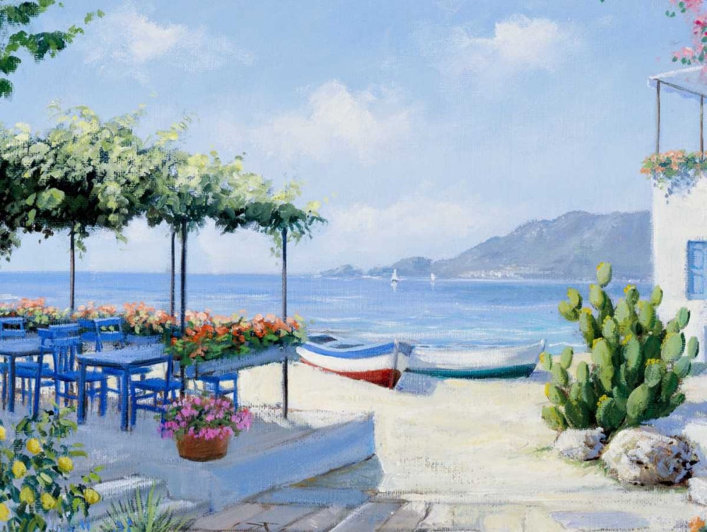 Holiday view art print by Peter Motz for $57.95 CAD