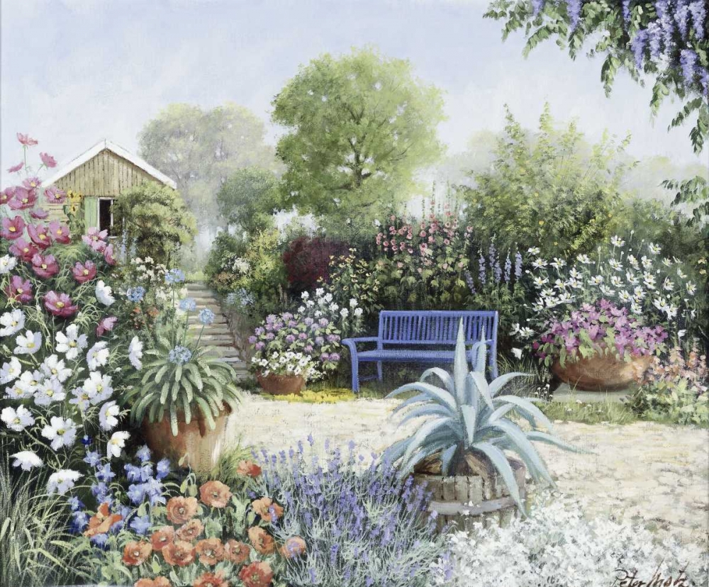 Lindas Garden art print by Peter Motz for $57.95 CAD